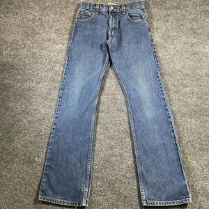 Levis 517 Jeans Mens 29x32 Blue Denim Cowboy Western Bootcut Rodeo Vintage Y2K